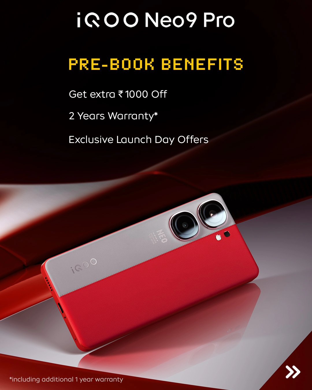 Iqoo Neo Pro Pre Booking Reminder