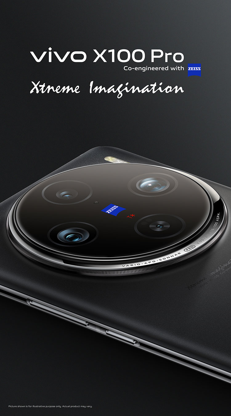 Vivo X100 Pro ZEISS 1 Inch Main Camera Vivo V3 Chip Vivo India