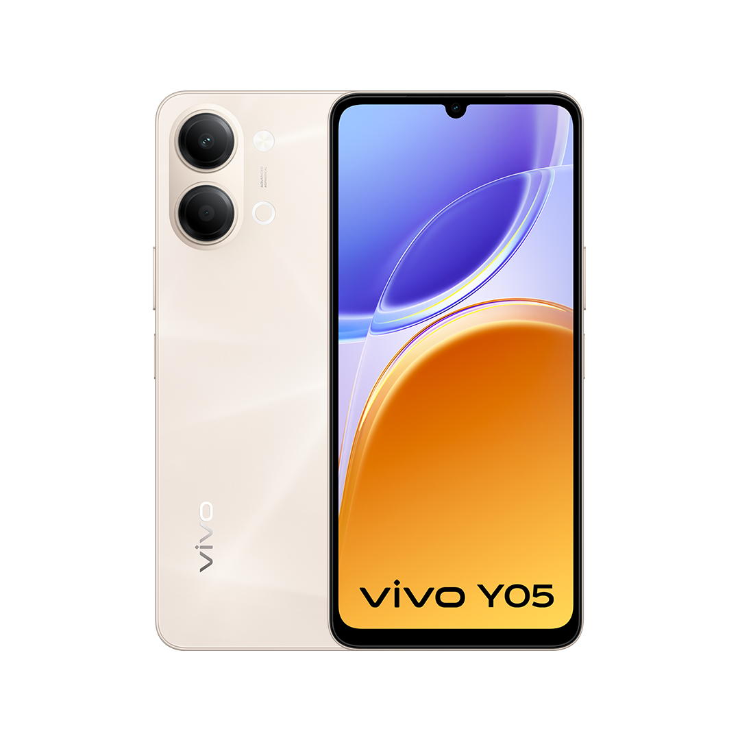 vivo Y05 4GB 64GB Straw Gold