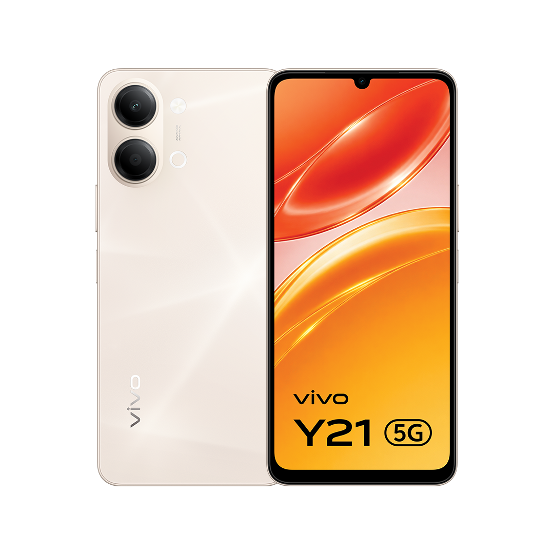 vivo Y21 5G 4GB 128GB Straw Gold