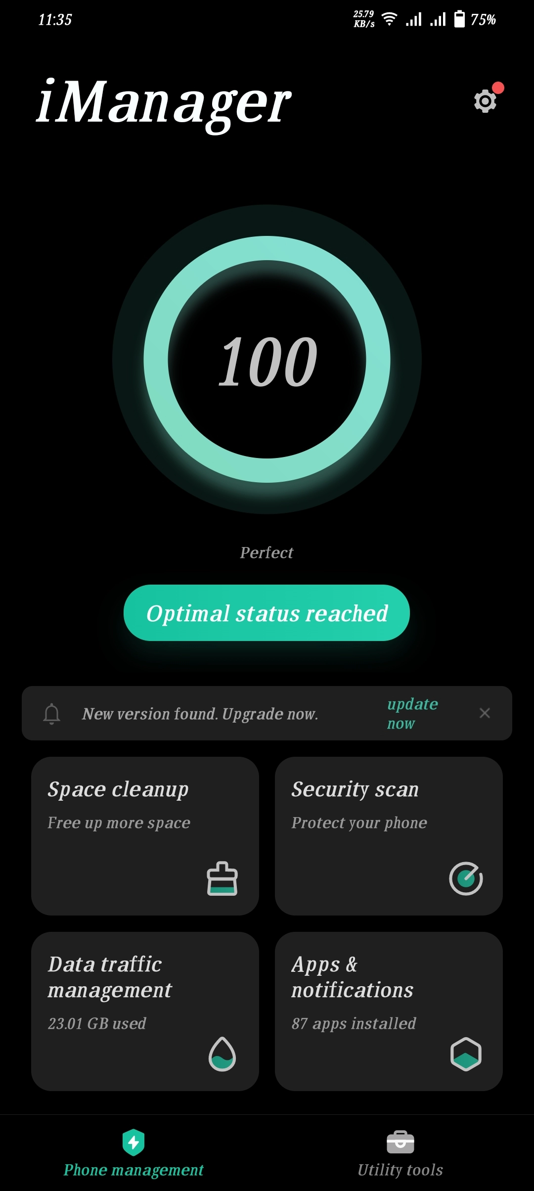 Imanager App iManager update