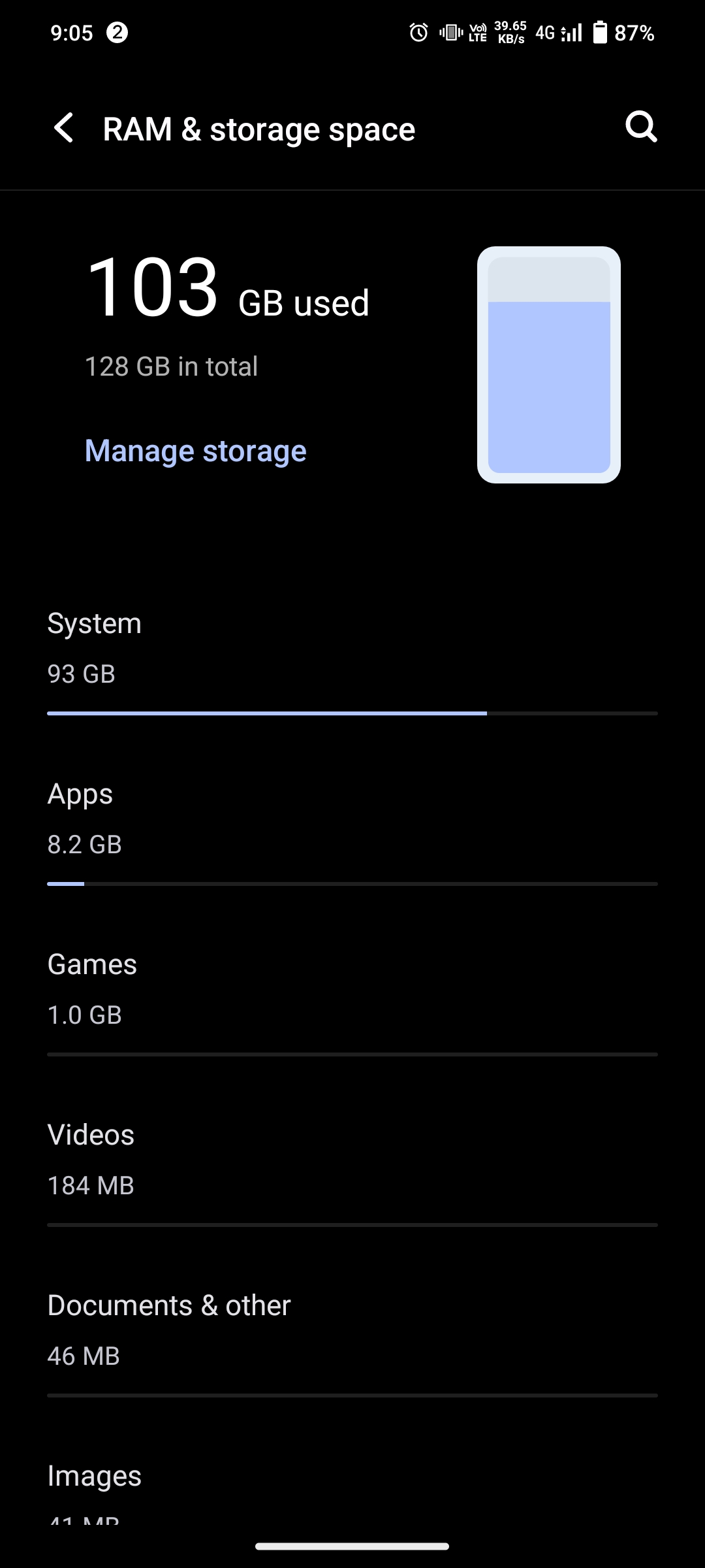 Help needed for storage issue