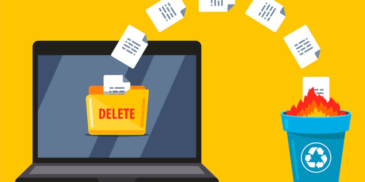 What's the Difference Between Delete and Erasing Files on a Computer