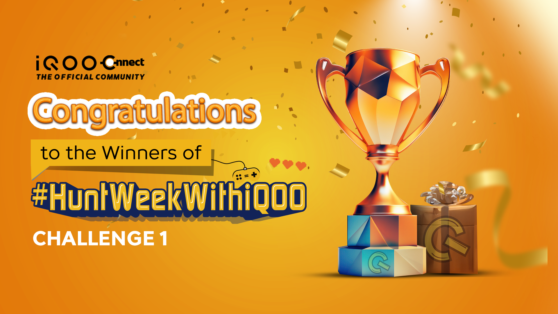 Congratulations to the Winners of #HuntWeekWithiQOO | Challenge 1