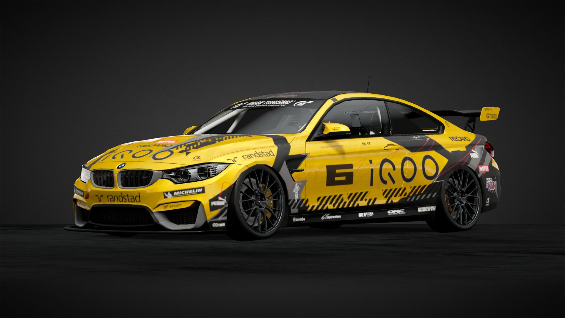 Have you ever come across an iQOO BMW car in game? iQOO BMW M4 Gr.4