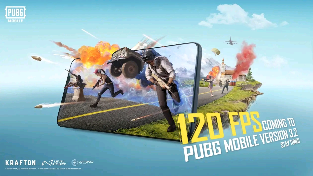 PUBG Mobile will soon gain 120fps mode for smoother gameplay.