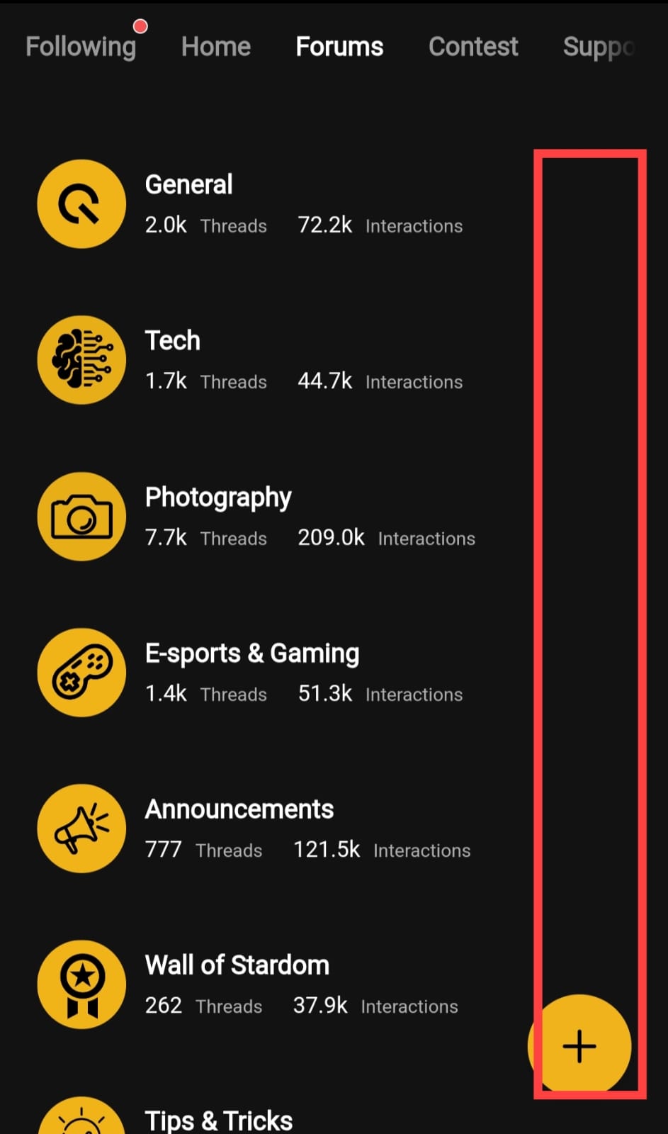 Some Suggestions for Community UI