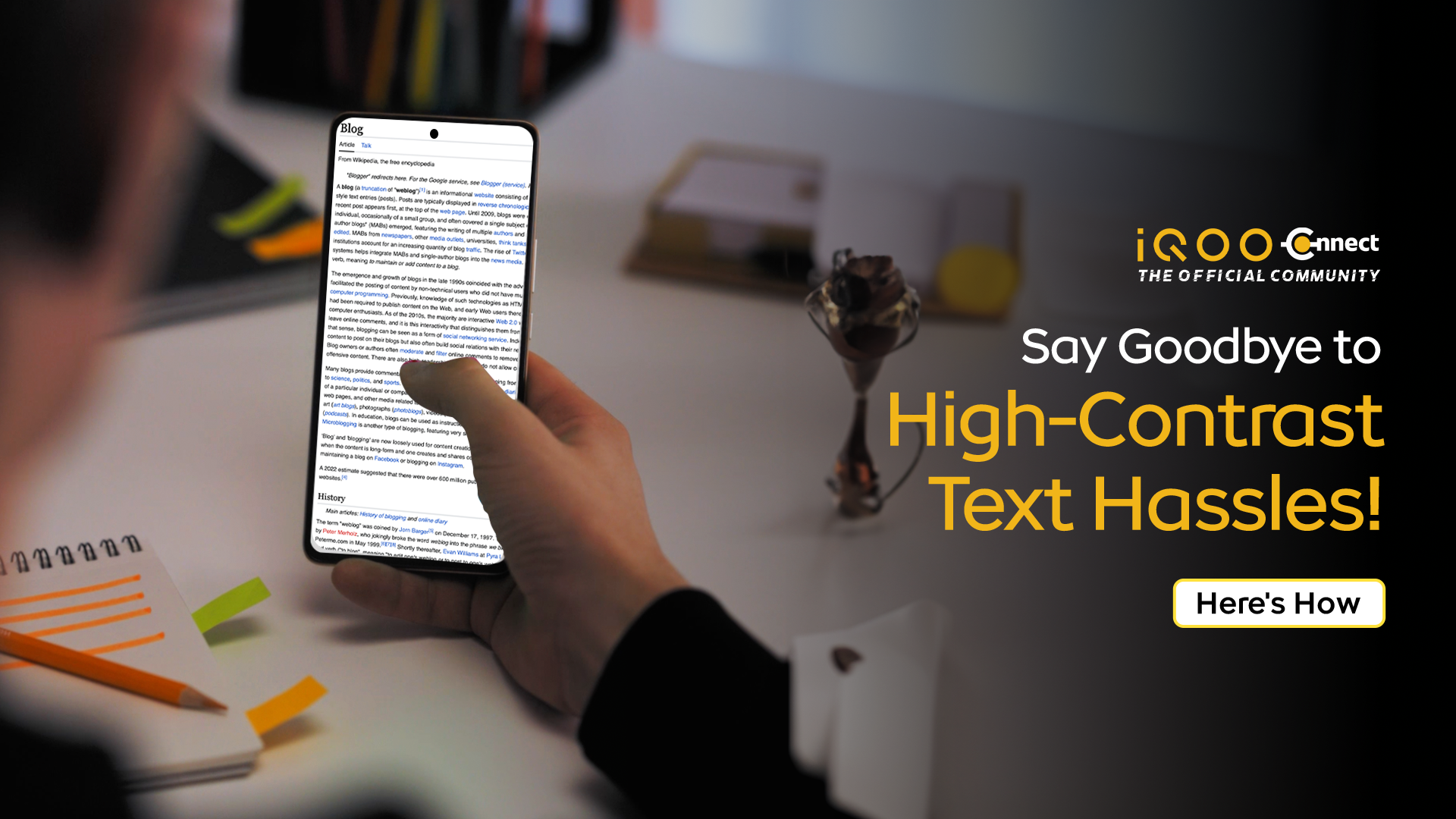 Cancel High-Contrast Text with these Tips & Tricks!