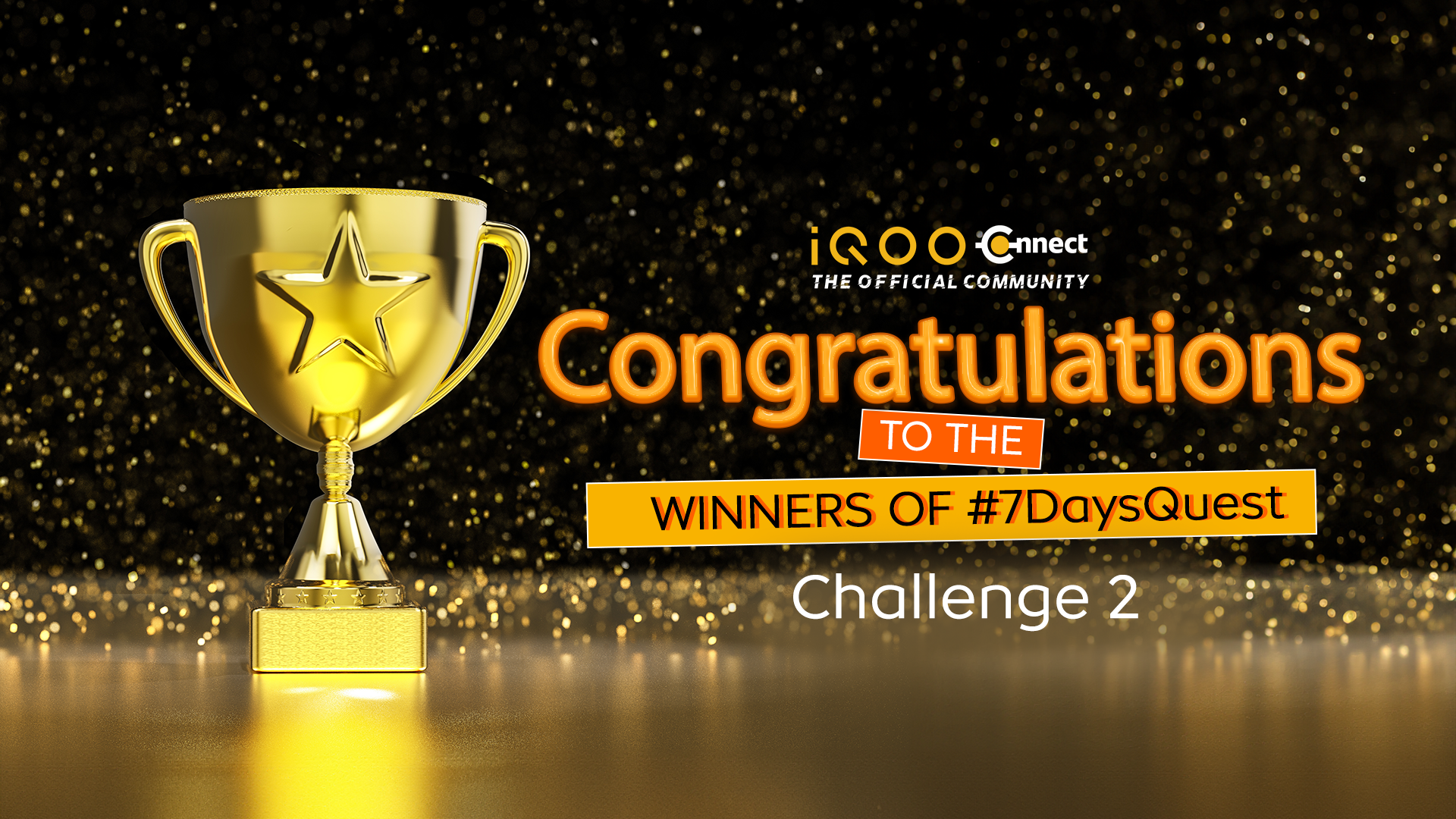 Congratulations to the Winner of #7DaysQuest | Challenge 2