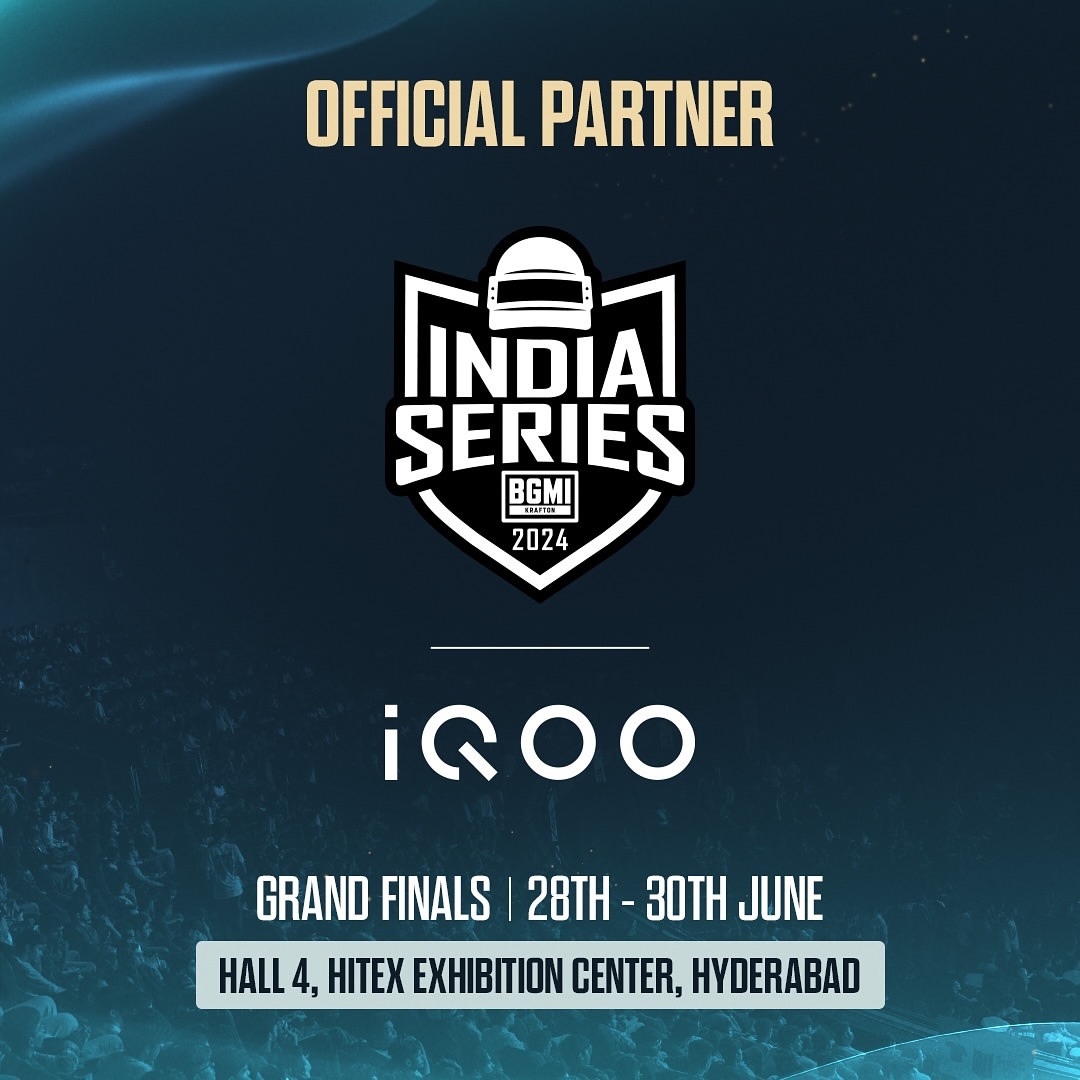 BIG NEWS: iQOO is the Official Partner for the BGIS 2024