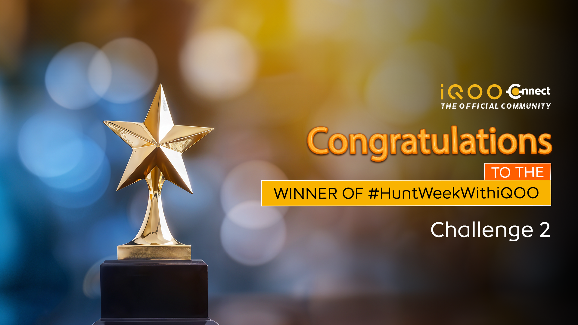 Congratulations to the Winner of #HuntWeekWithiQOO | Challenge 2