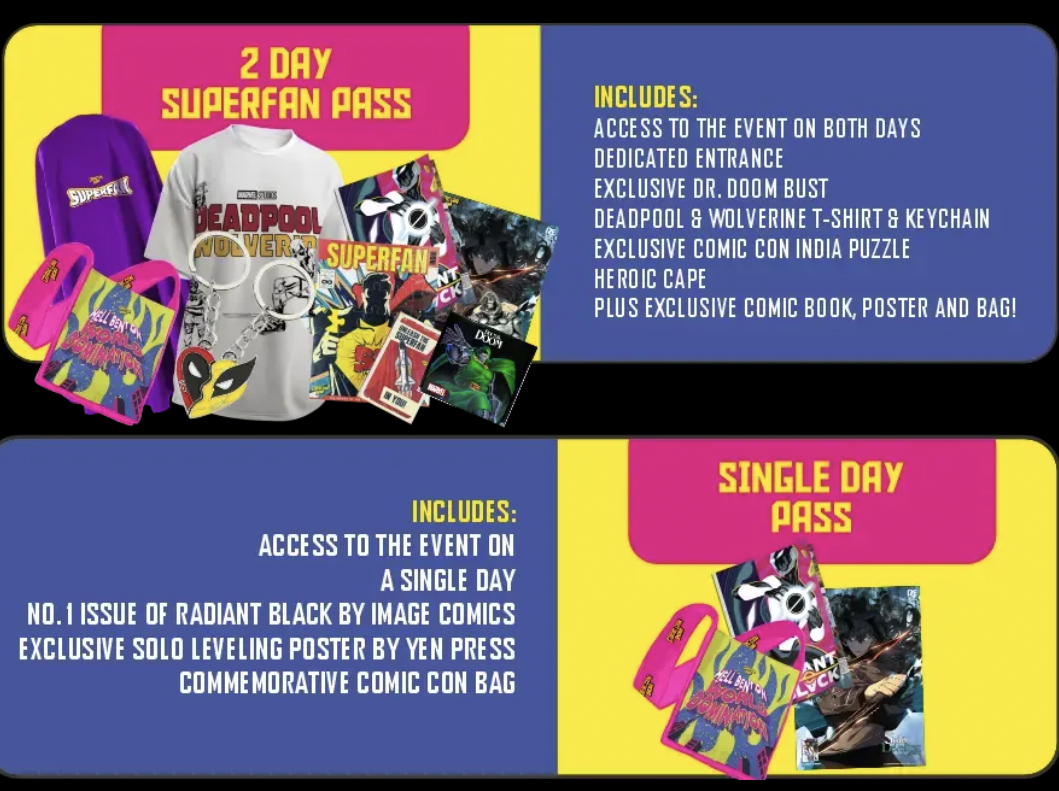 Comic Con Mumbai 2025 Details 🤩 ️