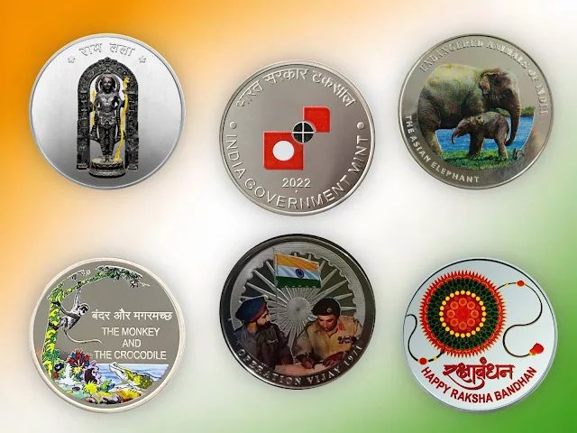 Color Coins of Indian Mint Understanding its Minting Process..!