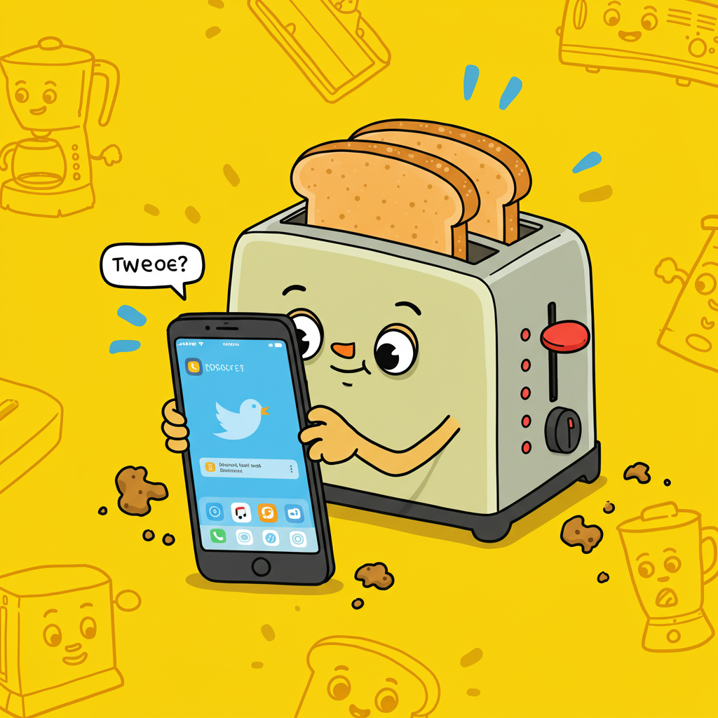 [T²: Tech Tales] My Toaster is Tweeting About Burnt Bread (and I'm ...