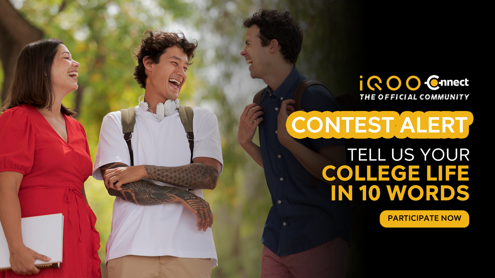 CLOSED Tell Us Your College Life in 10 Words Participate Now