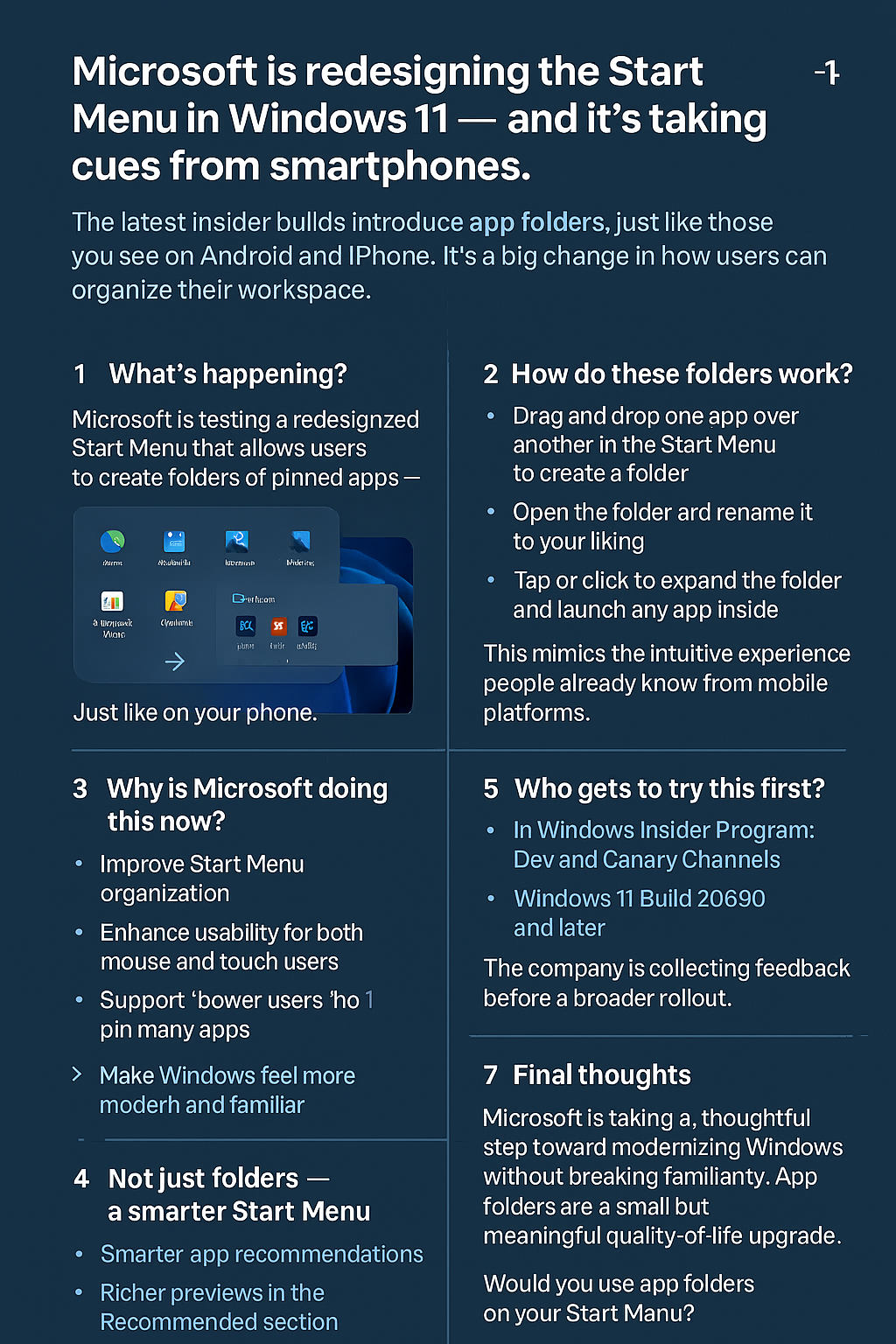 Microsoft is redesigning the Start Menu in Windows 11 — and it's taking ...