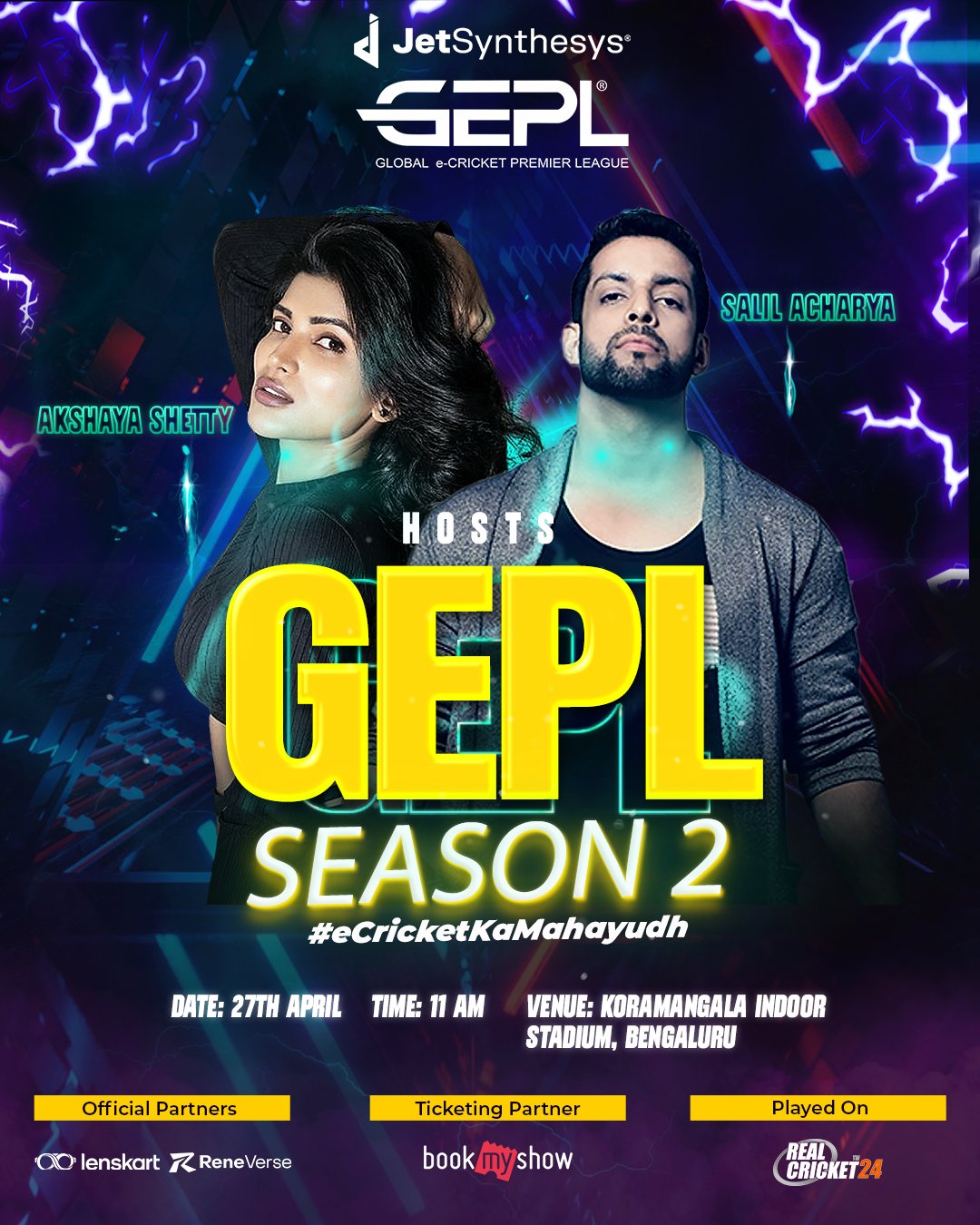 Gepl GEPL Season 2 Goes LIVE on JioStar and Star Sports from April 27