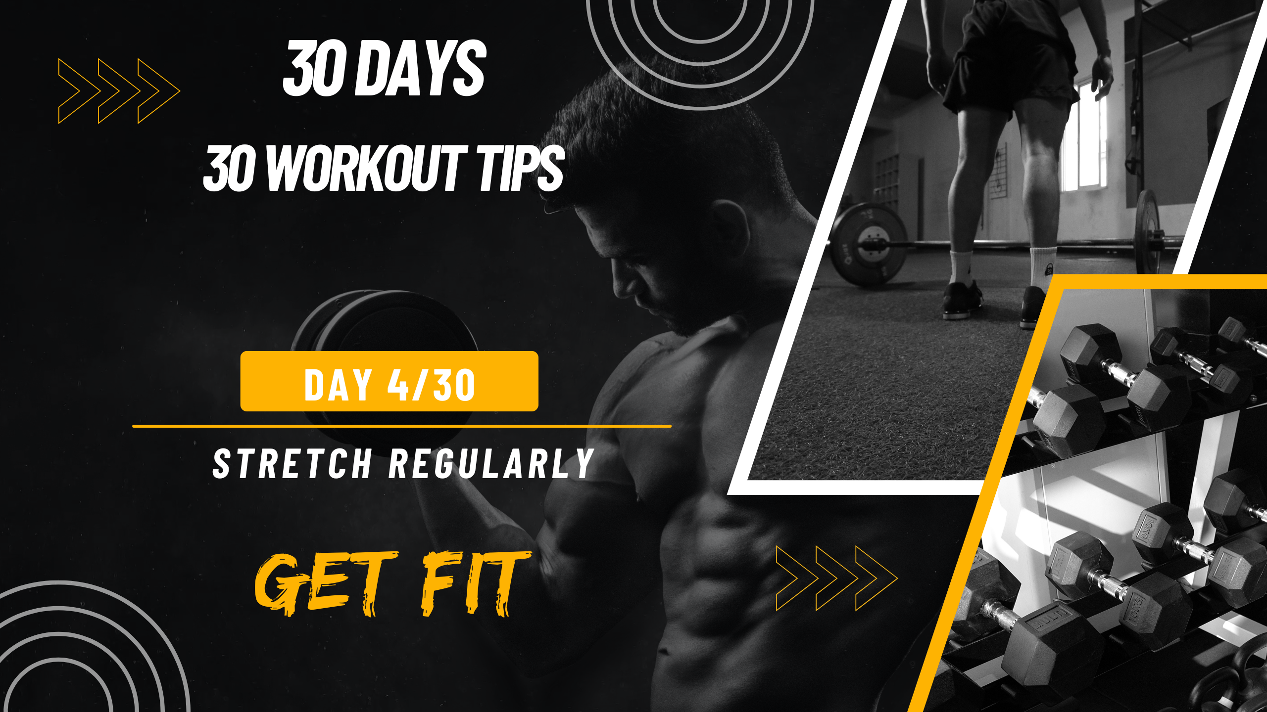 30 Days 30 Workout Tips - Strech Regularly #Day4