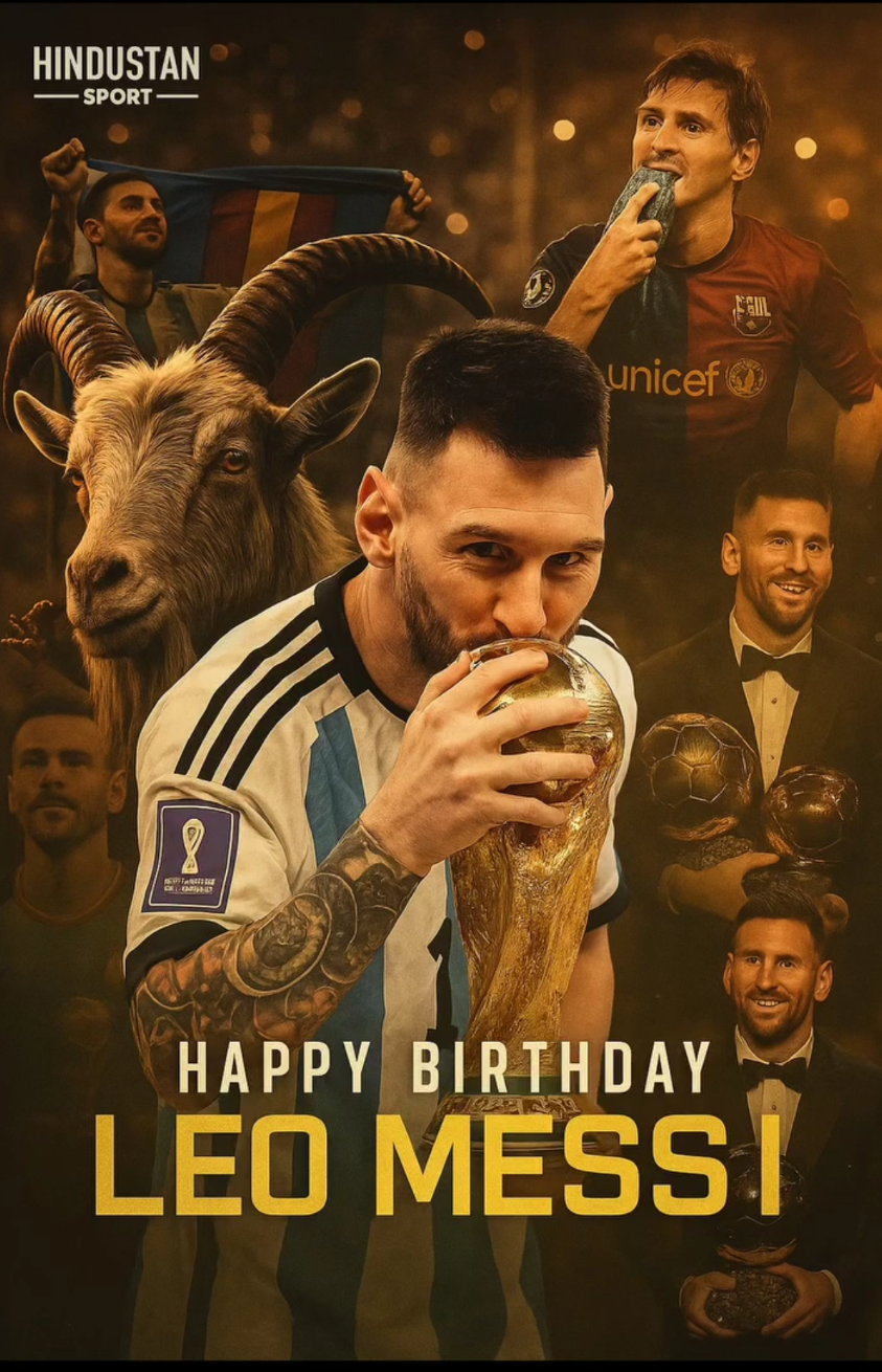 🎂 Lionel Messi Turns 38 – The GOAT’s Legacy and Current Reign🐐 ️💙