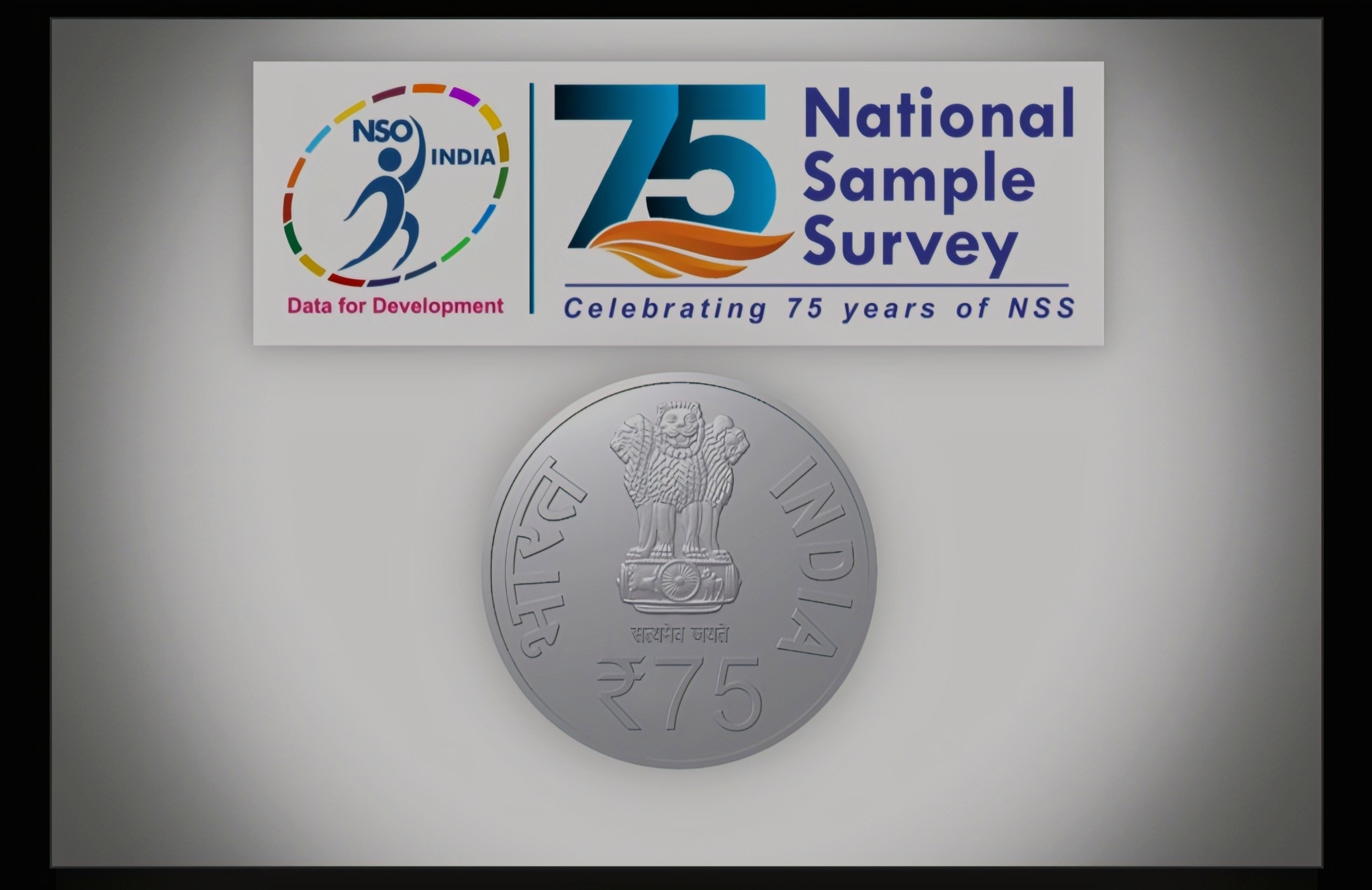 New Commemorative Coin: 75th Anniversary of National Sample Survey.!!