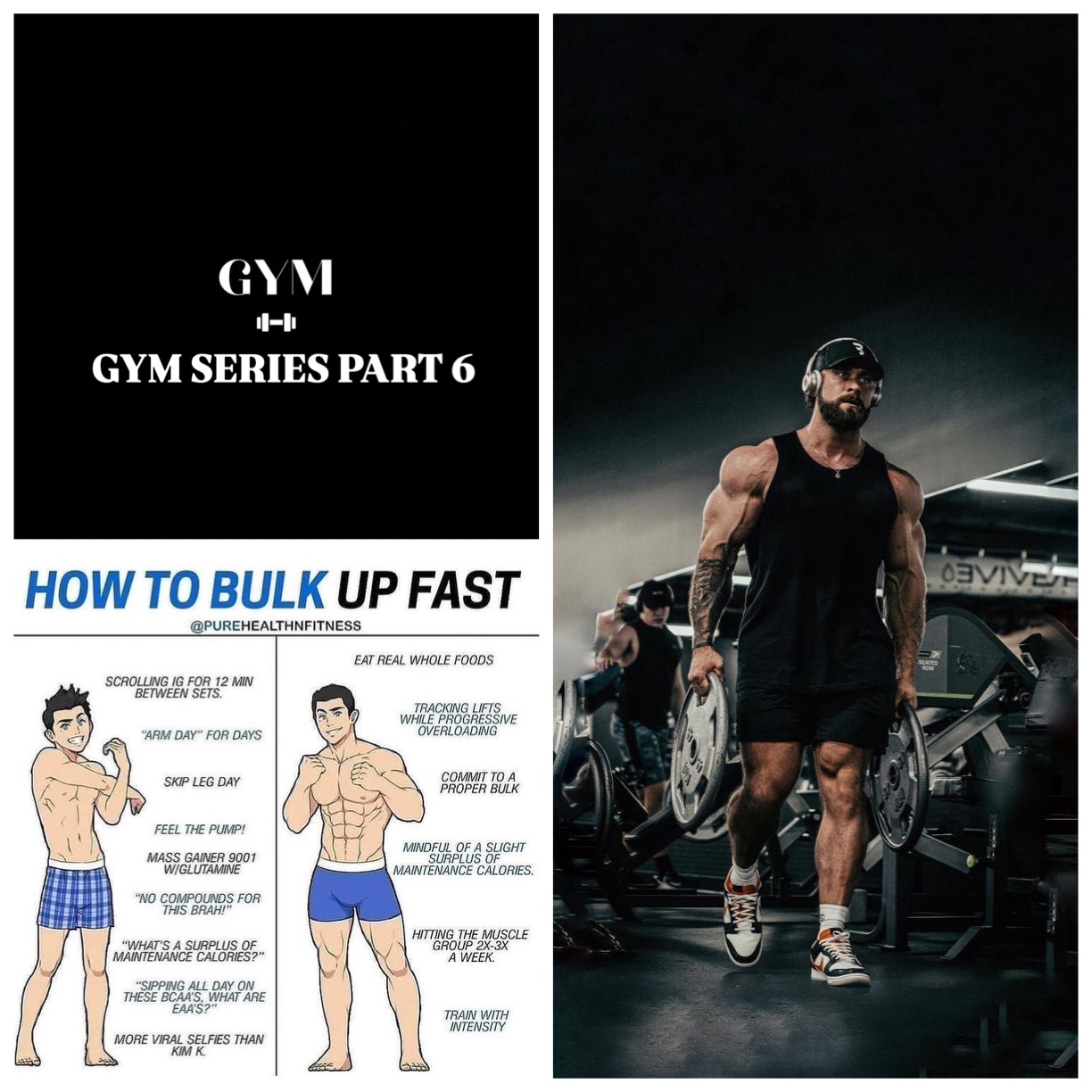 💪Gym Series Part 6: From Skinny to Bulk ”Build Size, Strength And ...