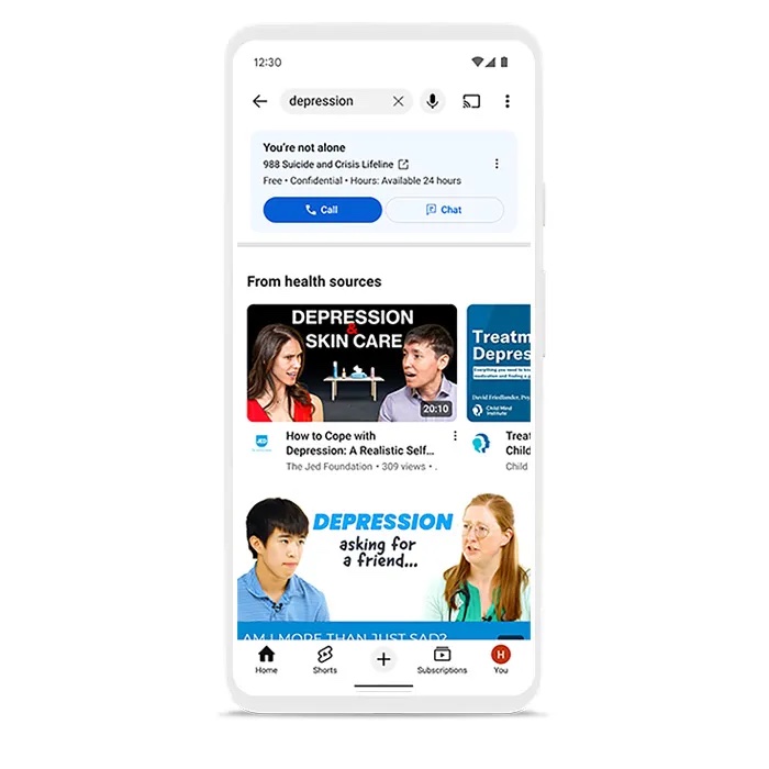 YouTube rolls out new mental health and wellbeing tools for teenagers