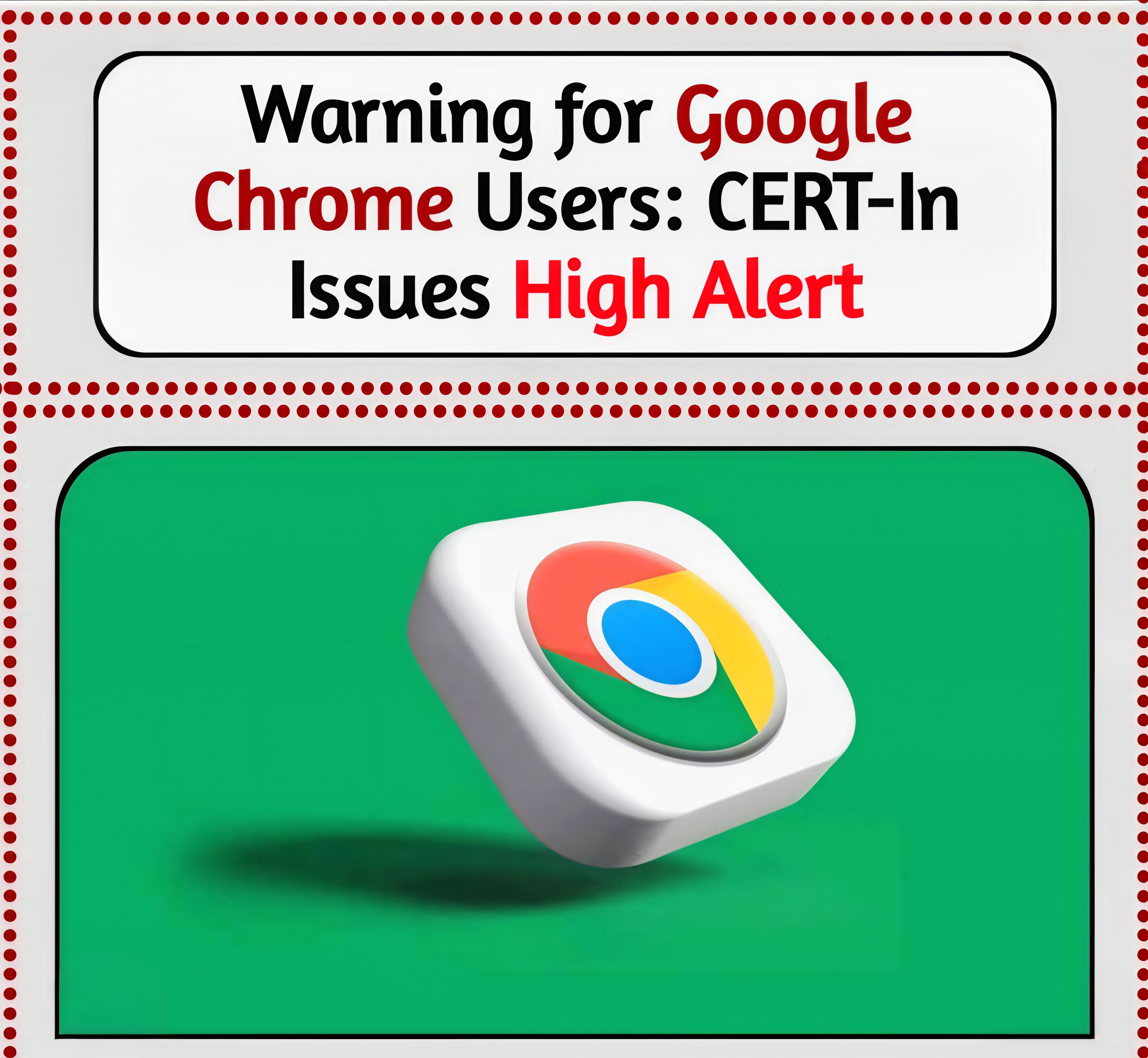 CERT-In Warns Google Chrome Users of High-Risk Security Flaws on All ...