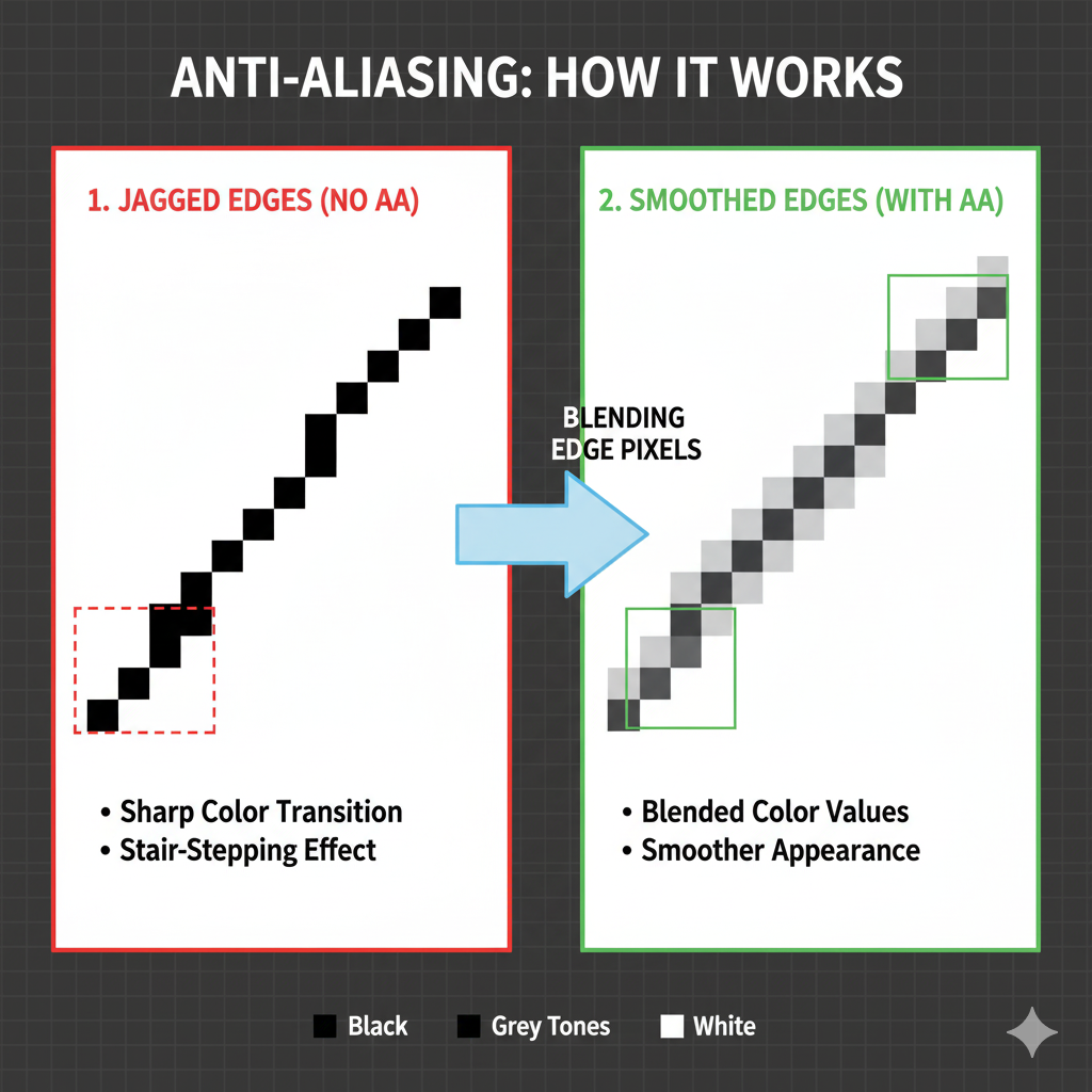 🎮 Tech Behind Gaming | Part - VIII | Anti-Aliasing (AA)