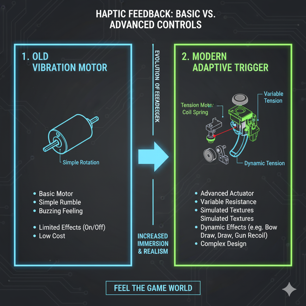 🎮 Gaming Then vs Now | Part-3 From Joysticks to Adaptive Triggers