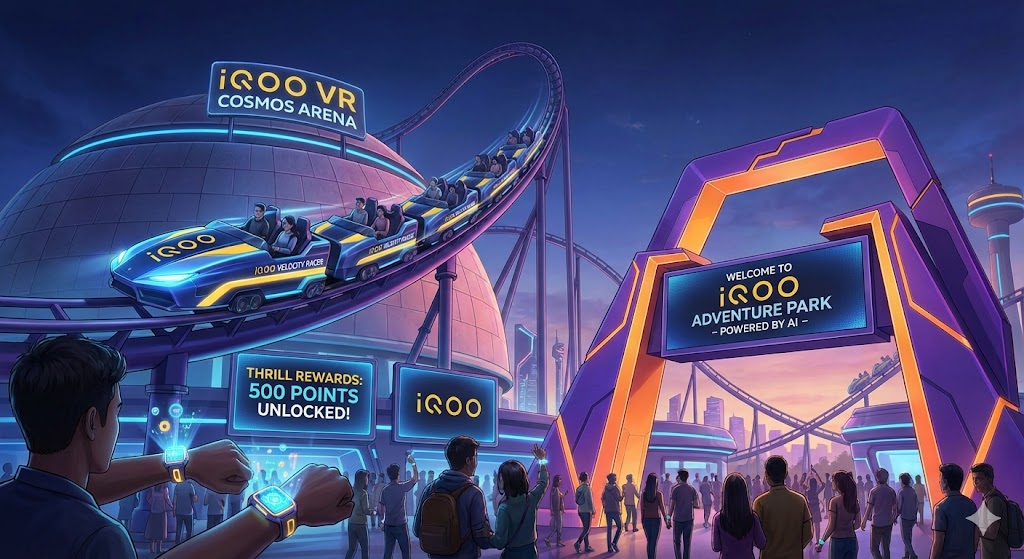 Future Thrill Rides Ride the future—where every thrill is powered by iQOO!