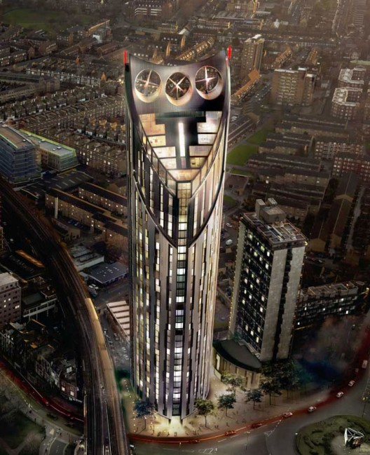 The Razor Building ⚡ Strata SE1 – The Razor That Cuts Through London’s Sky