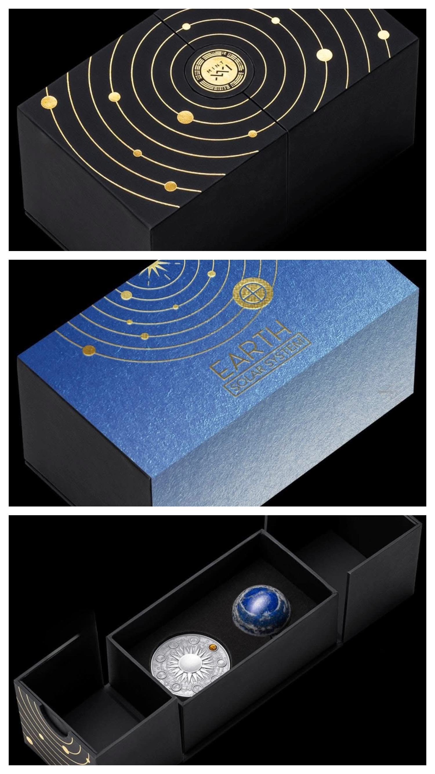 EARTH 2024: A Celestial Masterpiece Coin from Ghana’s Solar System Series.