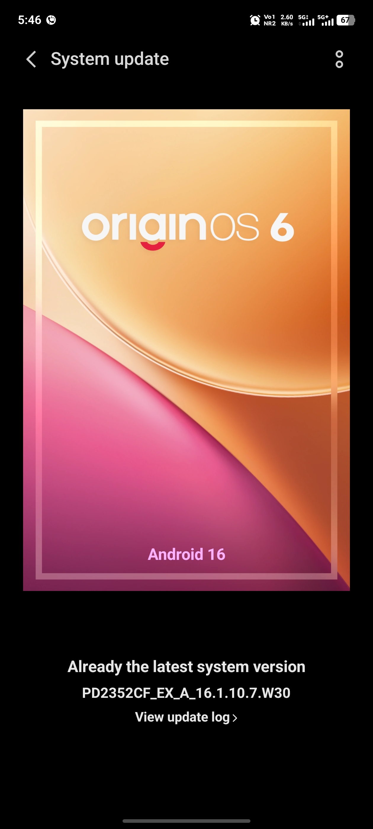 Origin os 6