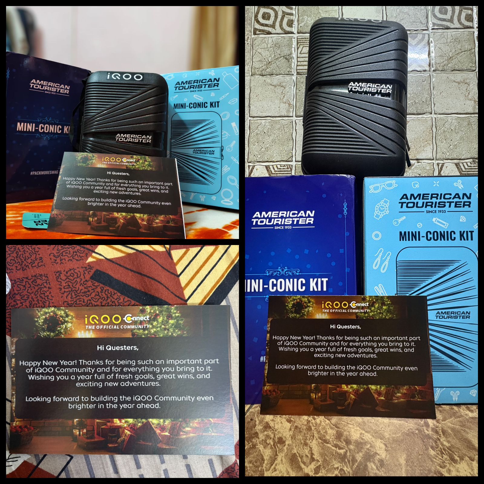 Unboxing Joy: My New American Tourister Gear, Courtesy of the iQOO Team!