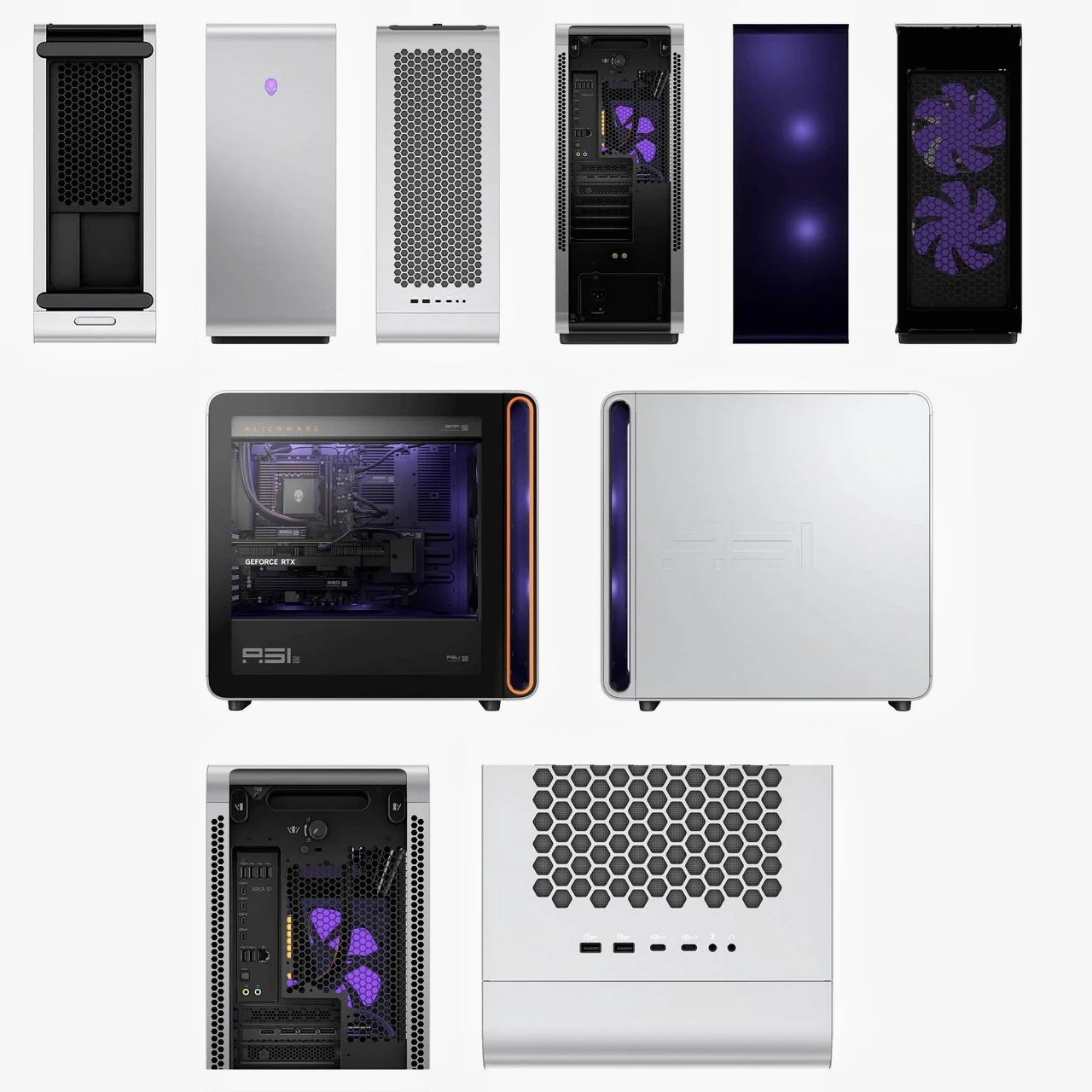 Alienware Area-51 Gaming PC with AMD Ryzen 9850X3D and NVIDIA RTX 5090 ...