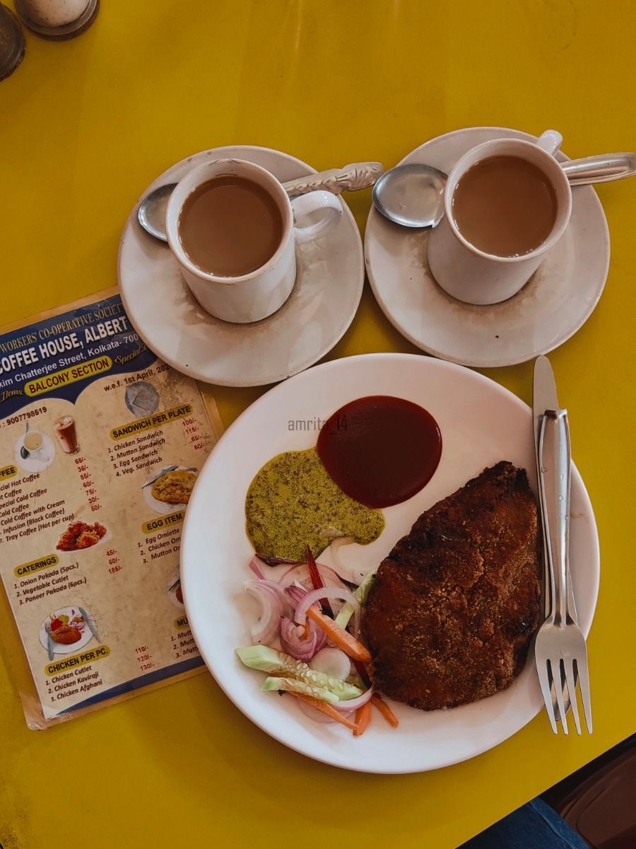 A Timeless Adda at Kolkata Coffee House ☕ ️