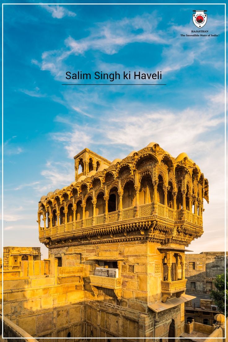 Salim Singh Ki Haveli – Haveli with a Peacock-Shaped Roof