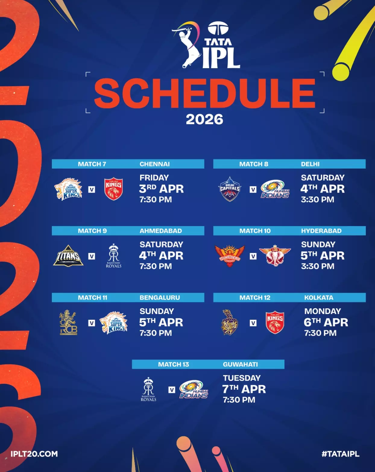 IPL first match schedule review 👀🔥