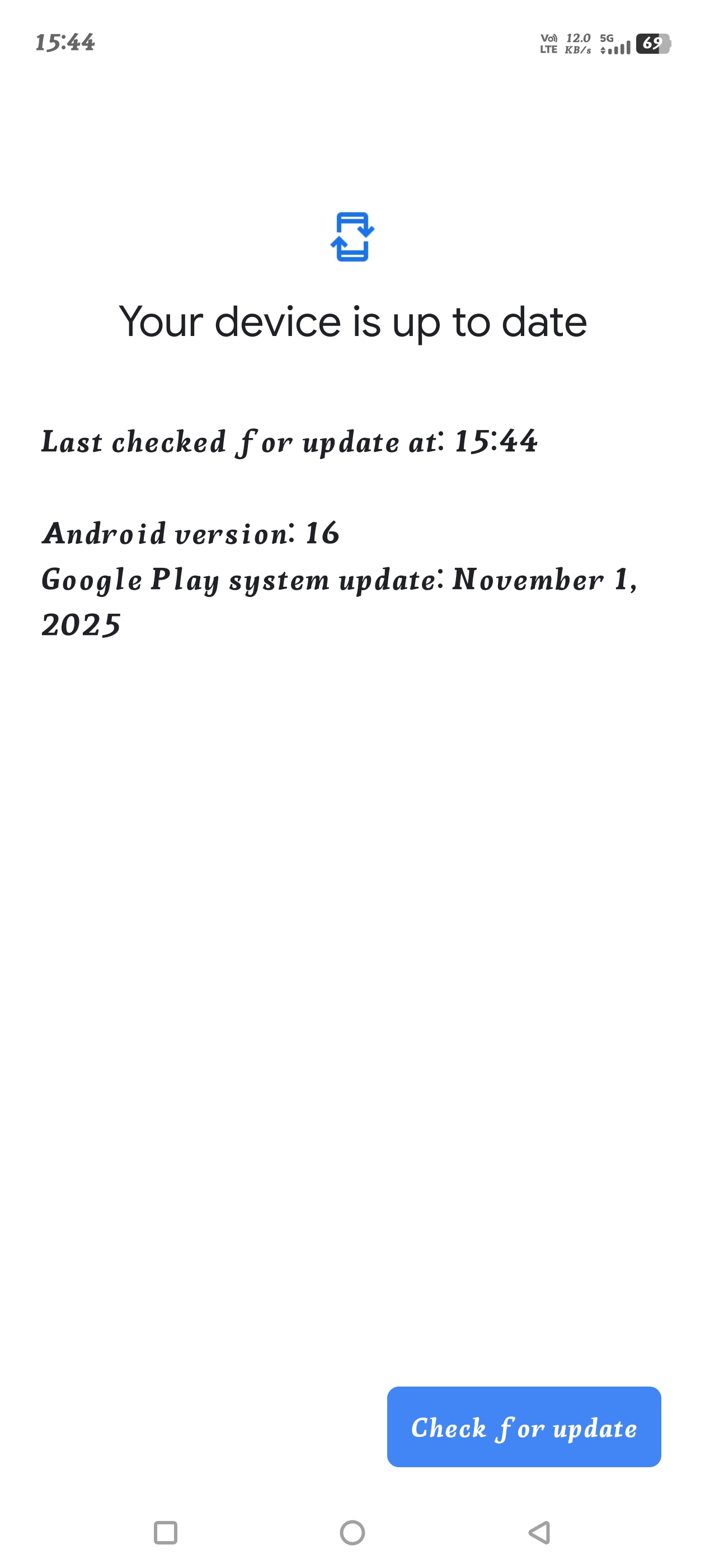 Android Soft Block Update Android security not updated, why