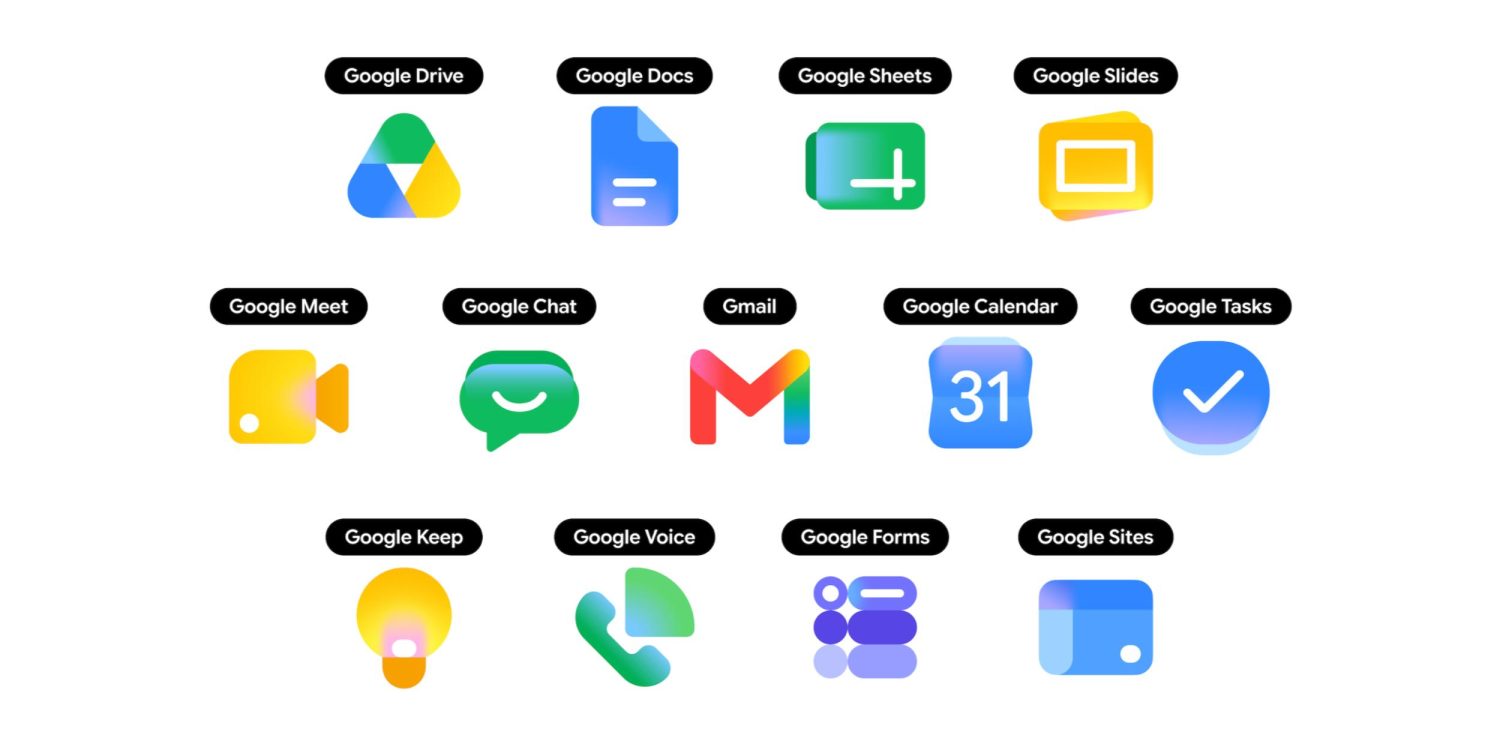 Google is refreshing its Workspace icons 👀