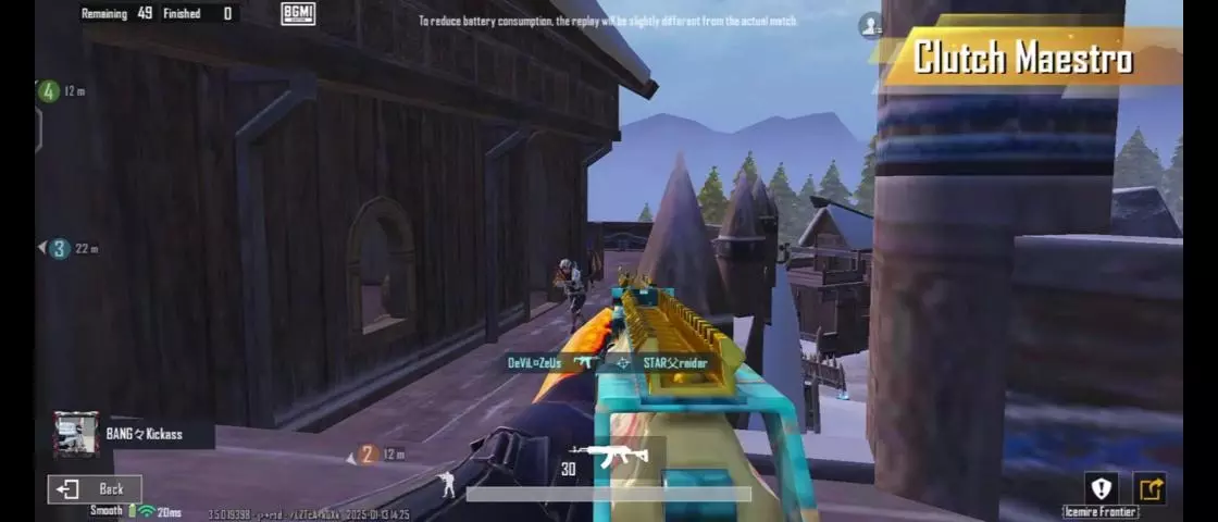 BGMI Gameplay Highlights X iQOO 13 #Part7🎮🪖