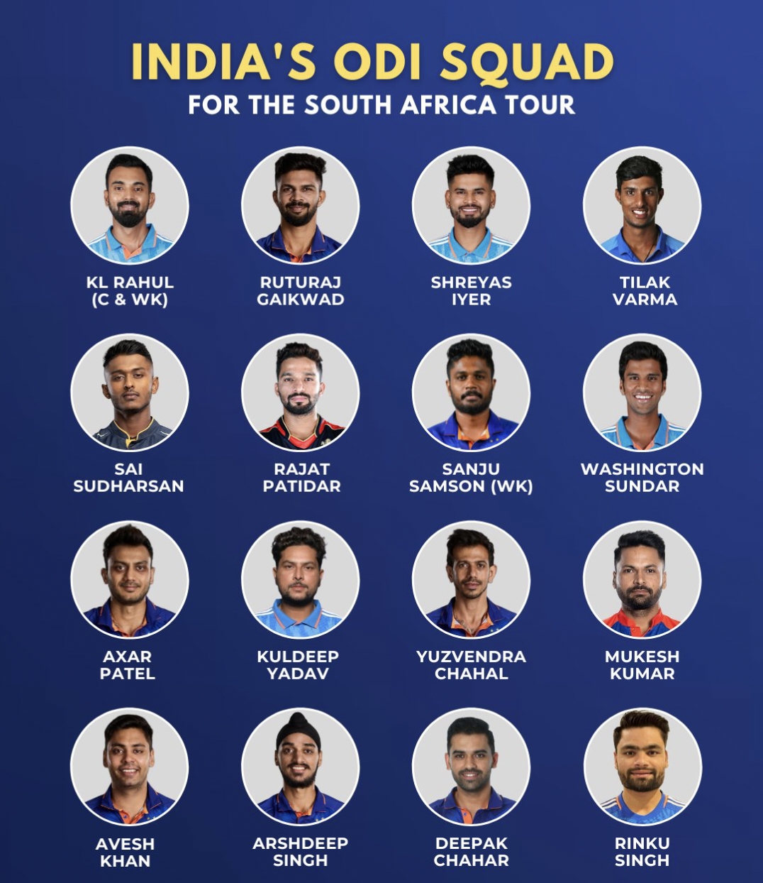 Indian Cricket Team II ODI II New captain