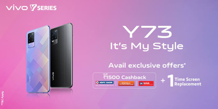 vivo launches the all new style icon – Y73, offering Ultra Slim Design and Premium Glass Finish
