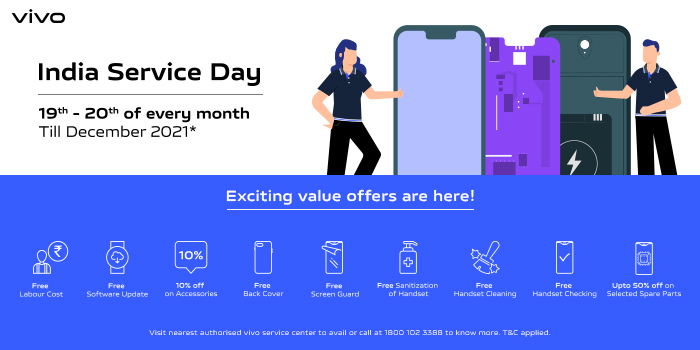 vivo announces 'vivo India Service Day' - To offer exclusive after-sale services to customers