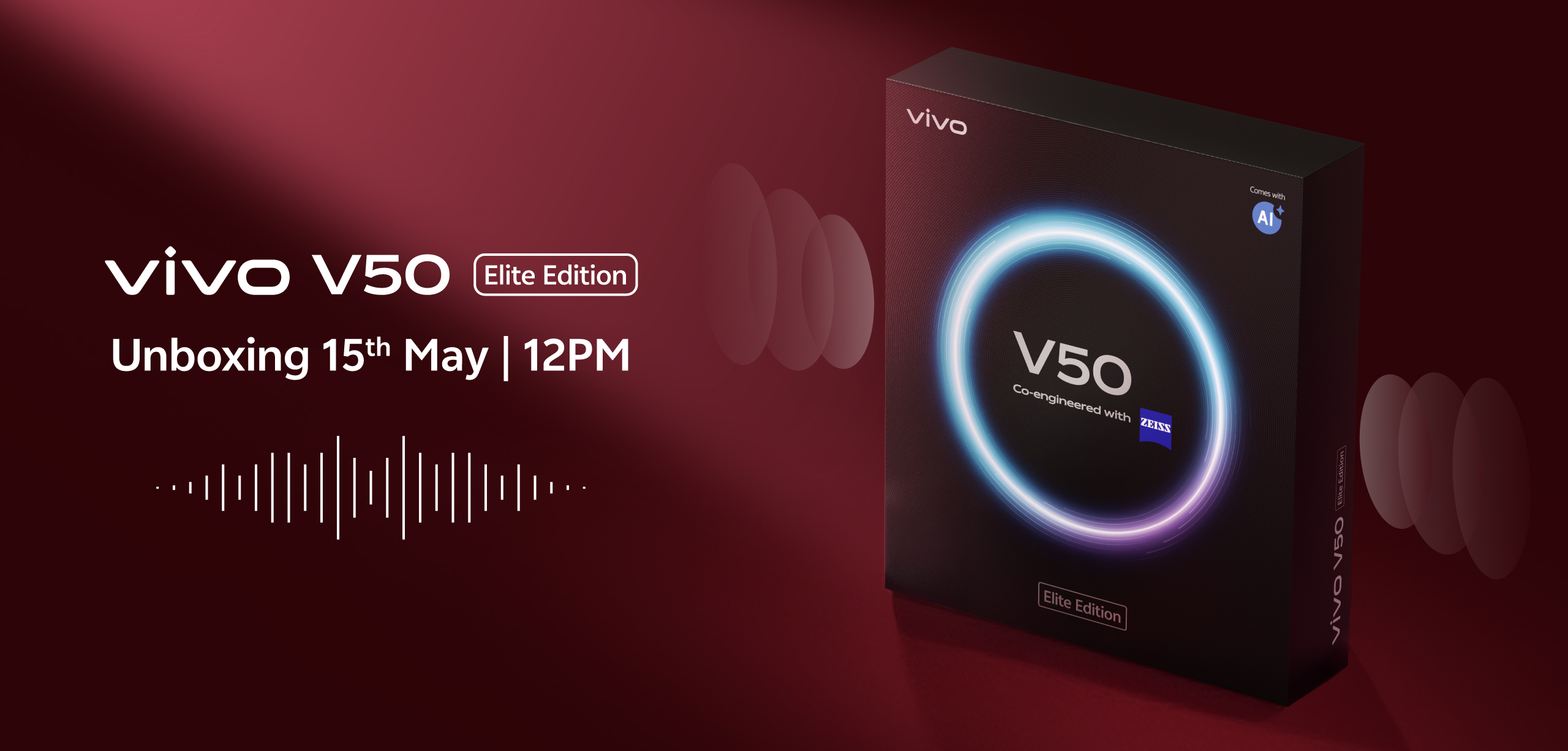 Vivo V50 Elite Edition launch date announced for India