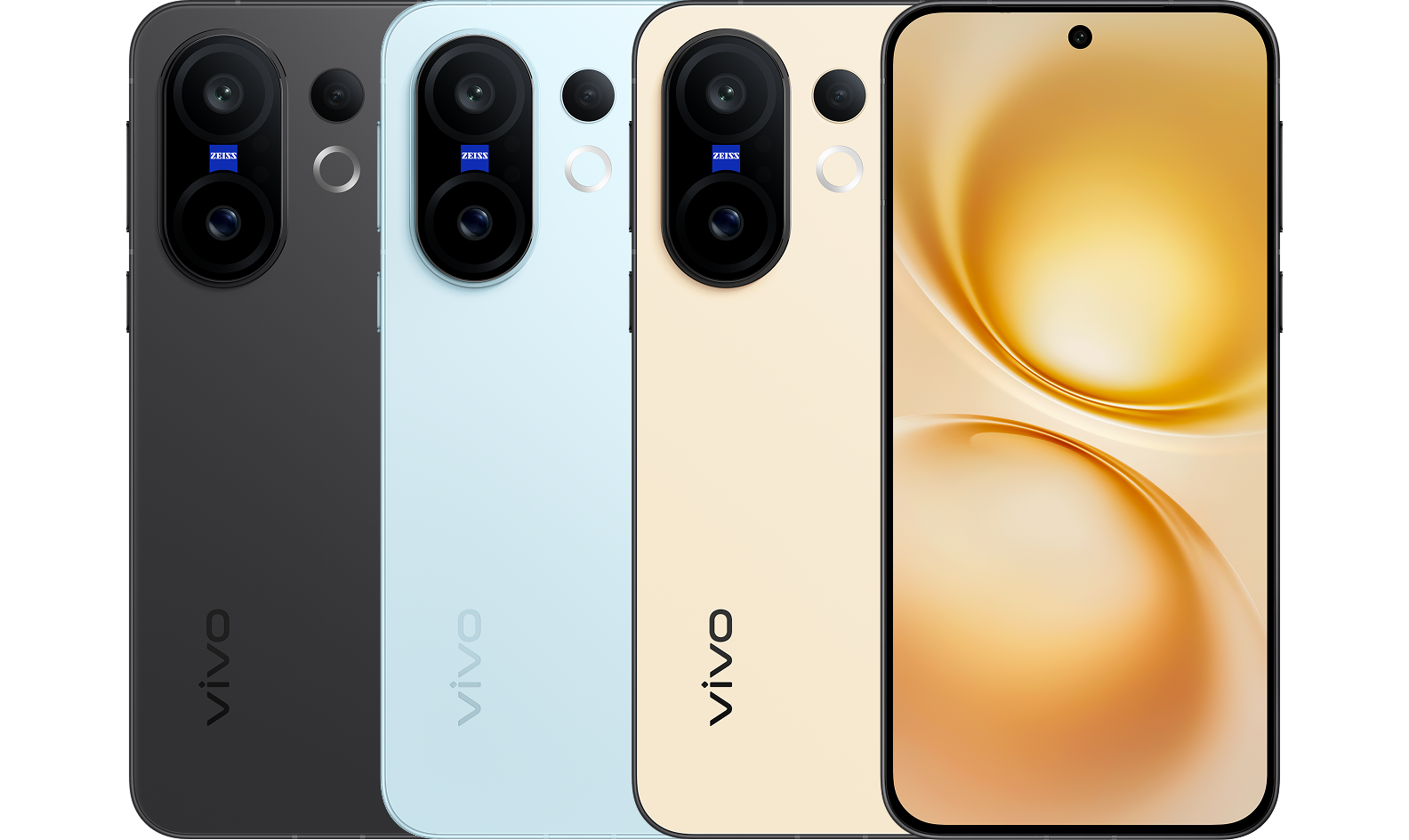 vivo X200 FE in four aesthetic color options