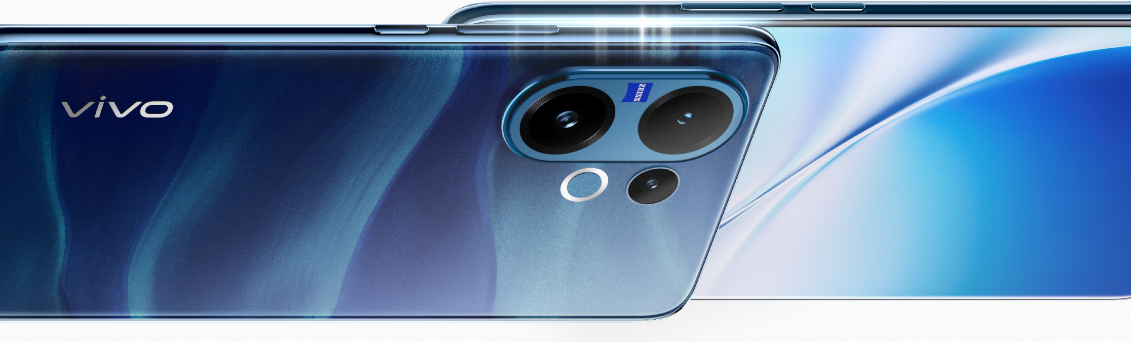 vivo V60 in Ocean Blue