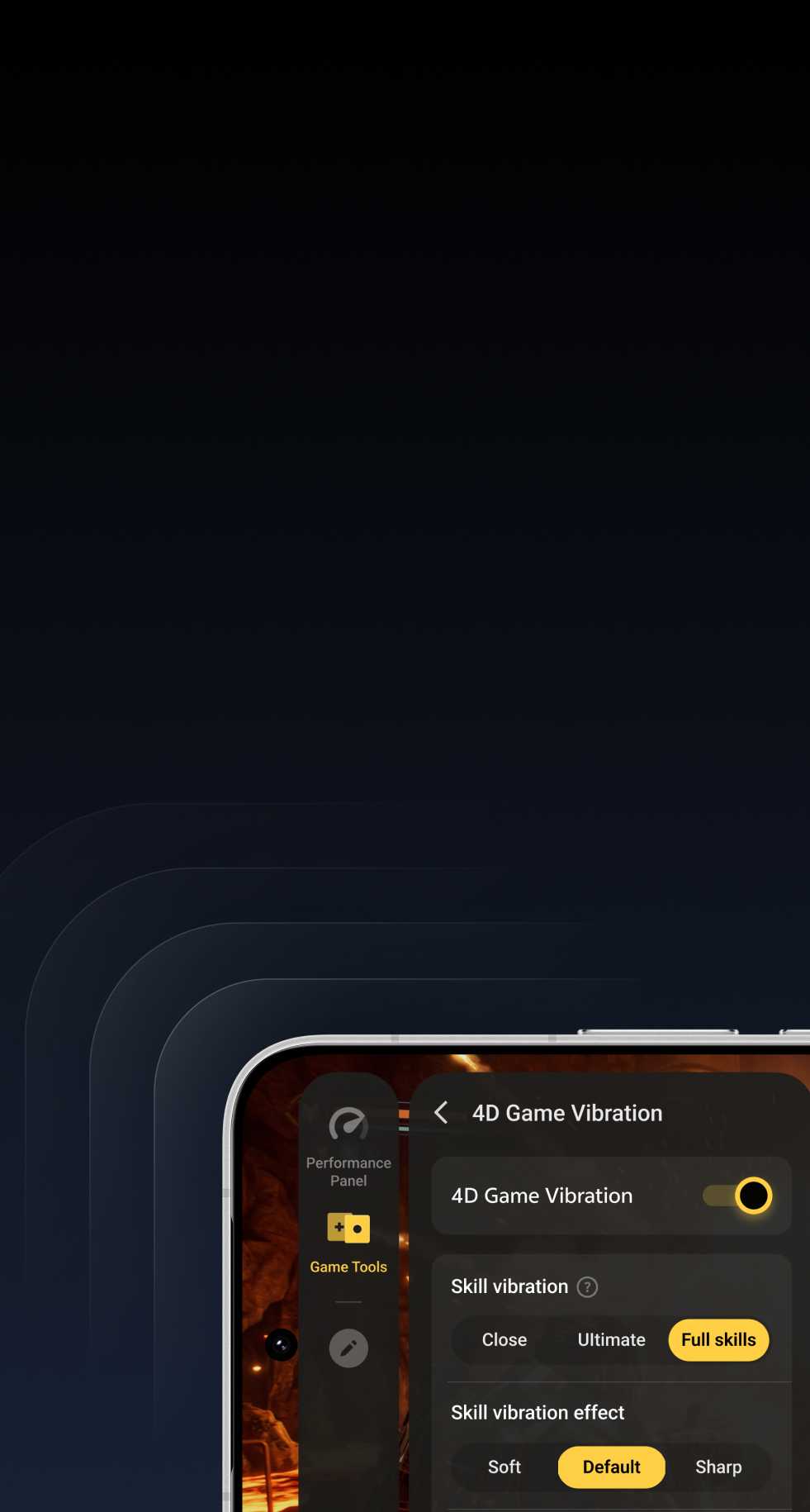 iQOO OriginOS 7 with 4D game vibration