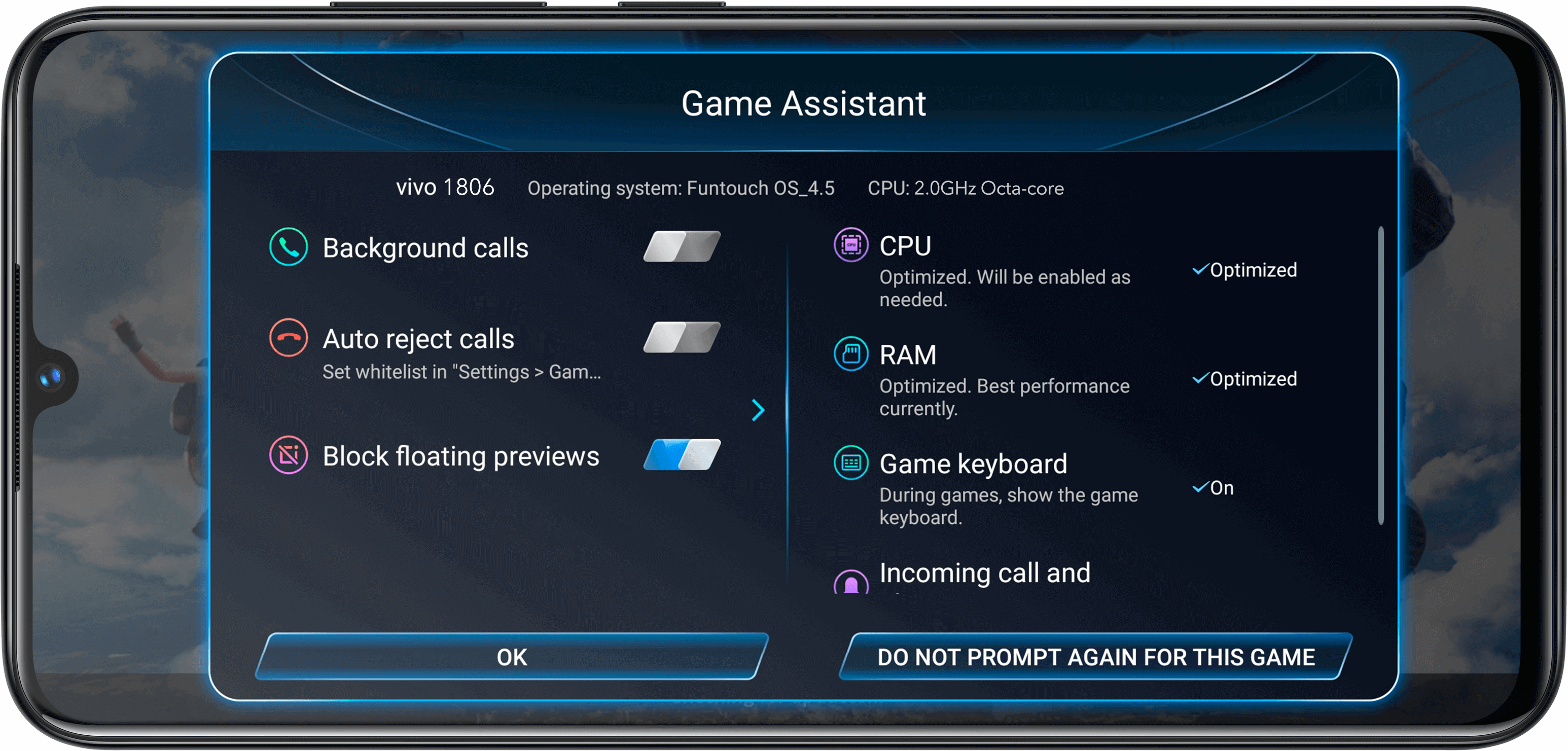 Game assistant. Vivo 1804. Ассистент игра. Vivo 1804 модель. Vivo помощник.