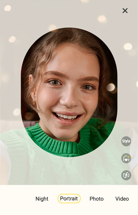 vivo y36 portrait bokeh India